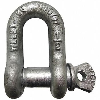 GRAINGER APPROVED Chain Shackle Screw Pin 1/2 Body Size, 55AY03