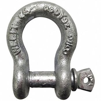 GRAINGER APPROVED Anchor Shackle Screw Pin 3/8 Body Size, 55AY07
