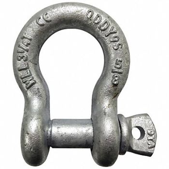GRAINGER APPROVED Anchor Shackle Screw Pin 5/8 Body Size, 55AY09