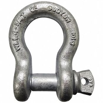 GRAINGER APPROVED Anchor Shackle Screw Pin 3/4 Body Size, 55AY10