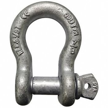 GRAINGER APPROVED Anchor Shackle Screw Pin 7/8 Body Size, 55AY11