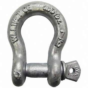 GRAINGER APPROVED Anchor Shackle Screw Pin 7/16 Body Size, 55AY13