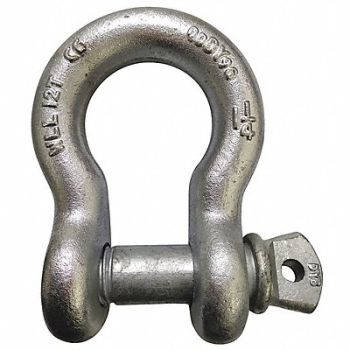 GRAINGER APPROVED Anchor Shackle Screw Pin 1-1/4 Body Sz, 55AY26