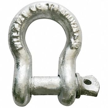 GRAINGER APPROVED Anchor Shackle Screw Pin 7/16 Body Size, 55AY19
