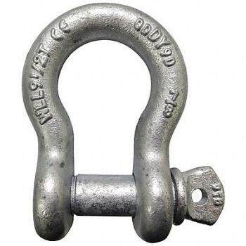 GRAINGER APPROVED Anchor Shackle Screw Pin 7/8 Body Size, 55AY23