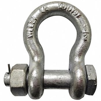 GRAINGER APPROVED Anchor Shackle Bolt type 1/2 Body Size, 55AY27
