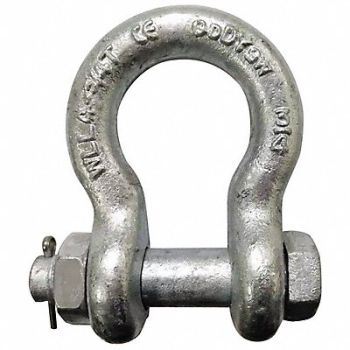 GRAINGER APPROVED Anchor Shackle Bolt type 3/4 Body Size, 55AY29