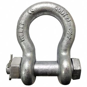 GRAINGER APPROVED Anchor Shackle Bolt type 3/4 Body Size, 55AY34