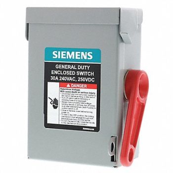 SIEMENS Safety Switch General Duty 2 Phase, 55CH43