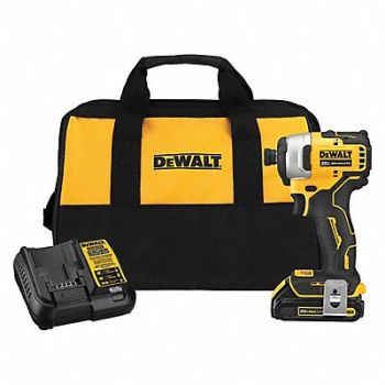 DEWALT Cordless Impact Driver 20V 1/4, 55CJ60