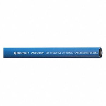 CONTINENTAL Air Hose 1/2 ID x 15 ft Blue, 55CK84