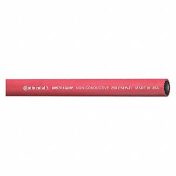 CONTINENTAL Air Hose 1/2 ID x 50 ft Red, 55CL43