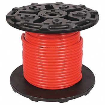 SPEEDAIRE Air Hose 3/8 ID x 250 ft L Orange, 493Y84