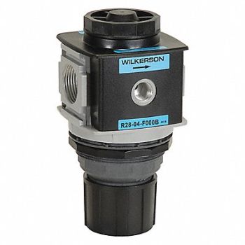 WILKERSON Air Pressure Regulator 3/8 Pipe Size, 55CR26