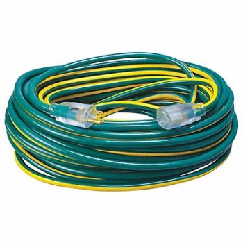 SOUTHWIRE Extension Cord 12 AWG 125VAC 100 ft L, 55CW43