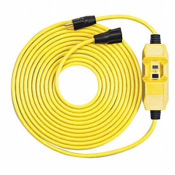 SOUTHWIRE Line Cord GFCI 25 ft Cord L Yellow, 55CW91