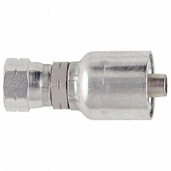 PARKER Crimp Fitting 1/4 I.D. 5/8 F Flare, 55CY97