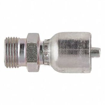 PARKER Crimp Fitting 1/4 I.D. M16-1.5 M Metric, 55DC77