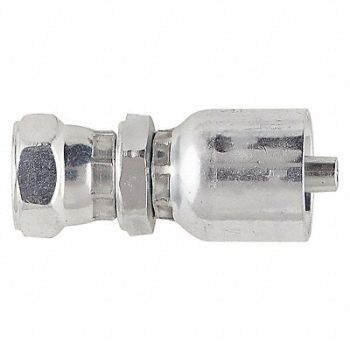 PARKER Crimp Fitting 1/4 I.D. M14-1.5 F Metric, 55DE03