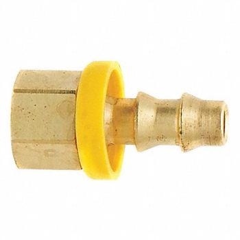 PARKER Hydraulic Hose Fitting Brass 1/2 -20, 55DE88