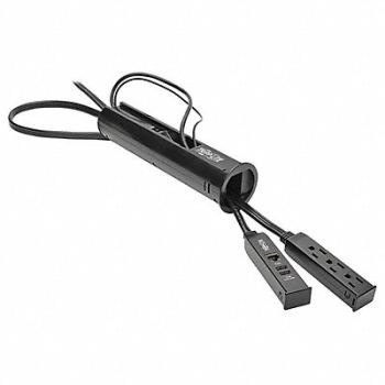 TRIPP LITE Surge Protector Outlet Strip 15.0A Black, 55DL53