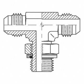 ADAPTALL Hose Adapter 1 JIC 1 JIC, 55DU25
