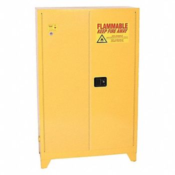 EAGLE Flammable Liquid Safety Cabinet Yellow, 55EC01