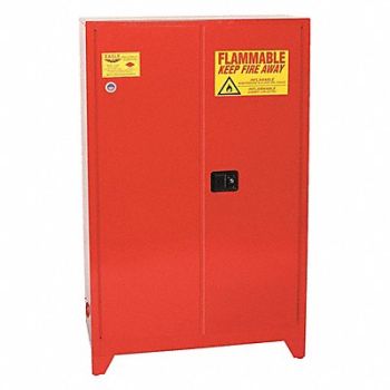 EAGLE Flammable Liquid Safety Cabinet Red, 55EC11