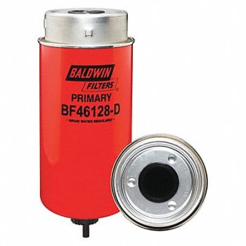 BALDWIN FILTERS Fuel Filter 4-3/8 O.D. Spin-On Design, 55ED02