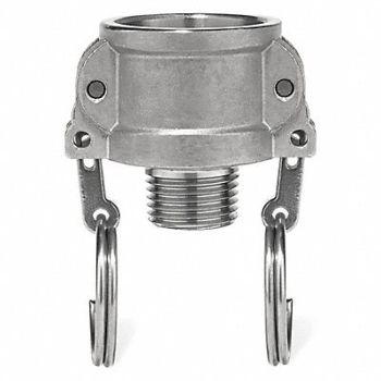USA SEALING Cam and Groove Coupling 3 304 SS, 743P31