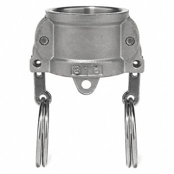 USA SEALING Dust Cap Type DC 304 Stainless Steel 4, 743P67