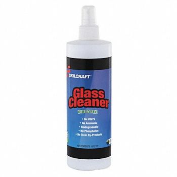 SKILCRAFT Glass Clnr Pump Spray Btl 16 oz, 55EN81