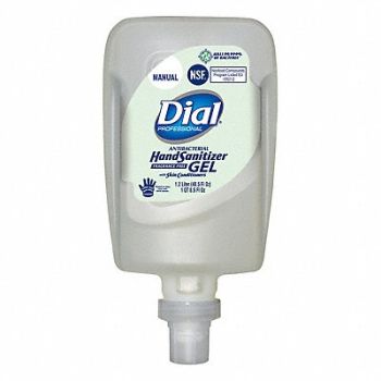 DIAL PROFESSIONAL Hand Sanitizer Gel 1173mL Size PK3, 55EP05