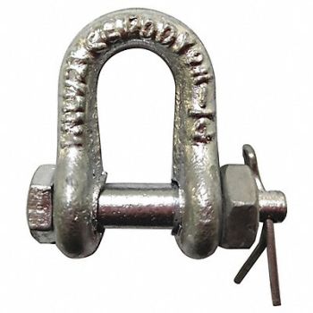 GRAINGER APPROVED Chain Shackle 1000 lb Work Load Limit, 55ER73