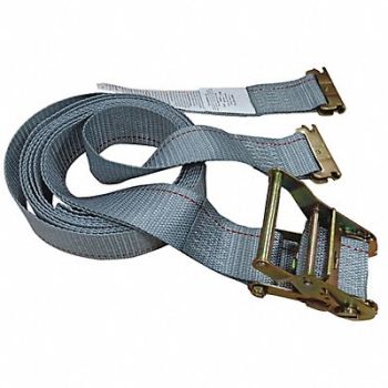 GRAINGER APPROVED Tie Down Strap Ratchet 16 ft L PK5, 55ET72