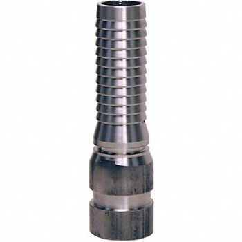 DIXON VALVE COUPLING Barbed Hose Fitting Hose ID 4 N/A, 55EU84