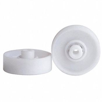 GRAINGER APPROVED Skate Wheel White Hub 15/16 W, 55EY17