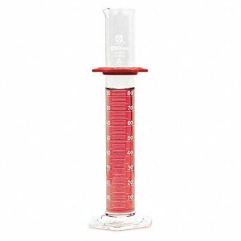 SIBATA Graduated Cylinder A Glassware Class PK4, 55EZ54