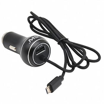 MOBILESPEC USB Car Charger 1 Output Connector, 55FA15