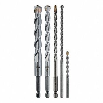 MAKITA Glass and Tile Drill Bit Set Uncoated, 55FD31