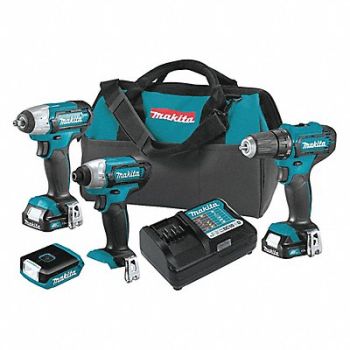 MAKITA Cordless Combination Kit 4 Tools 12V DC, 55FD37
