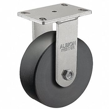 ALBION Kingpinless Plate Caster Wheel 2 W, 55FE38