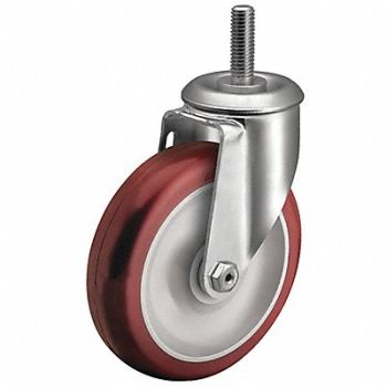 COLSON Stem Caster Swivel 3-1/2 Wheel Dia, 56HE33