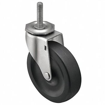 SHEPHERD CASTER NSF-Listed Sanitary Threaded Stem Caster, 55FE53