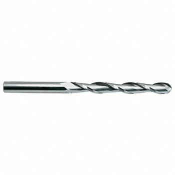 YG-1 TOOL COMPANY Ball End Mill Single End 1 Carbide, 55FM35