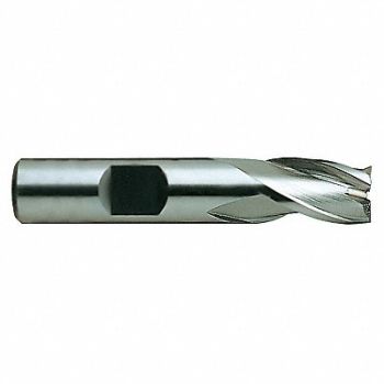 YG-1 TOOL COMPANY Square End Mill Single End 1/4 Cobalt, 55FR53