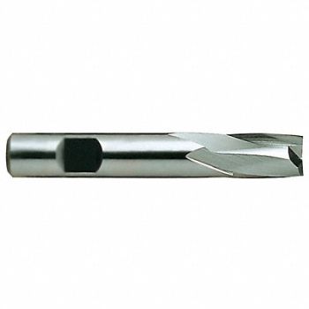 YG-1 TOOL COMPANY Keyway End Mill Single End 1 HSS, 55GN98