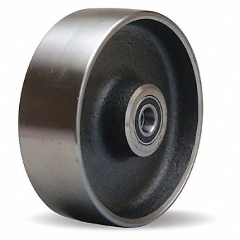 GRAINGER APPROVED Caster Wheel Wheel 6 Dia Ball Bearing, 55GZ57