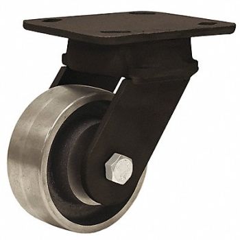 HAMILTON Plate Caster 560 lb Load Rating, 55HA08
