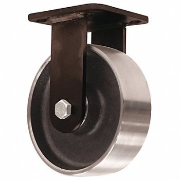 HAMILTON Plate Caster 560 lb Load Rating, 55HA09
